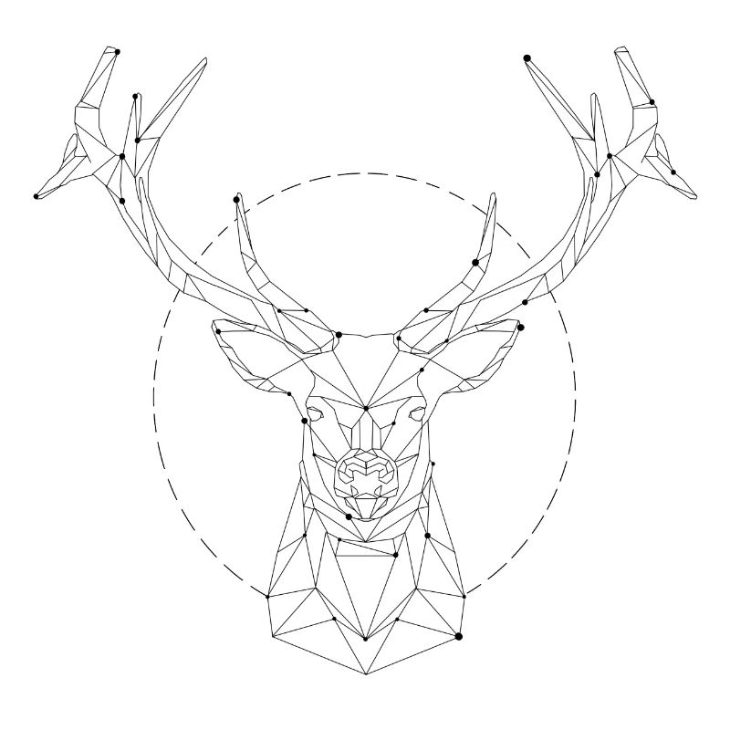 Hirsch Sternbild