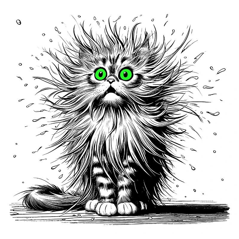 Chat pour se moquer