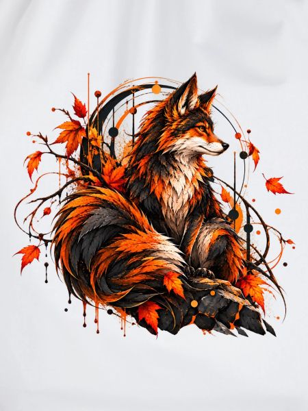 Der majestätische Herbstfuchs
