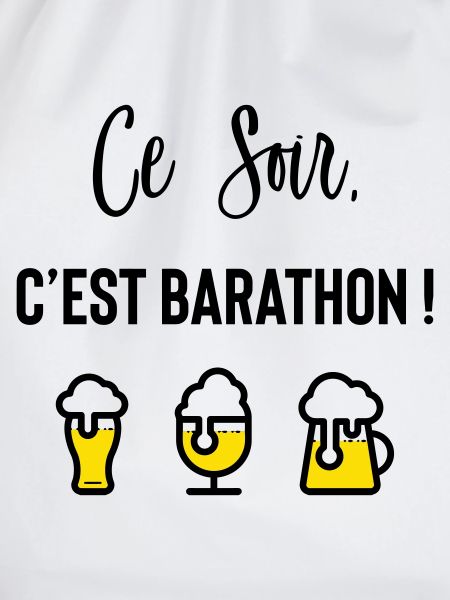 Heute Abend ist ein Barathon!