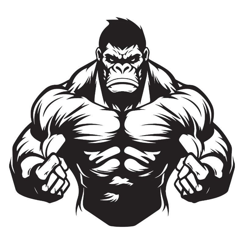 Gorilla Muscles