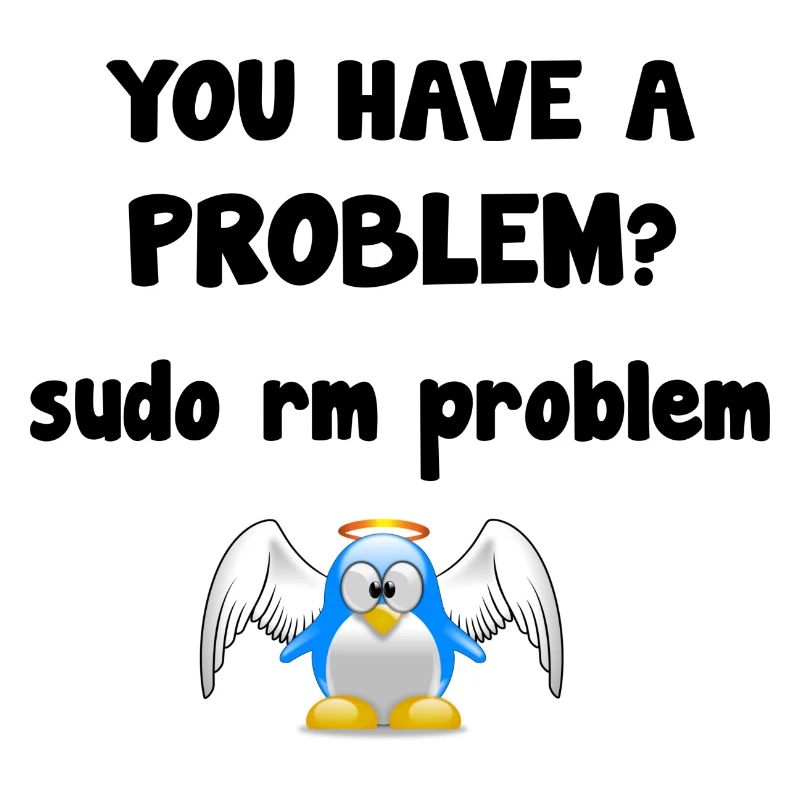 Linux Pinguin Programmierer Geschenk