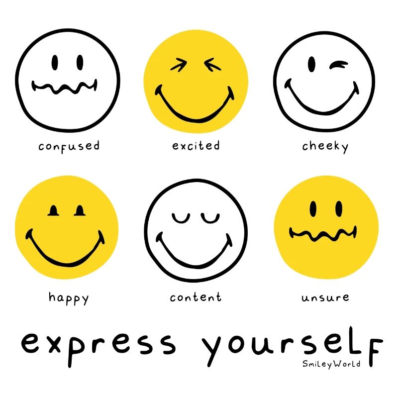 SmileyWorld Express Yourself Différentes Émotions