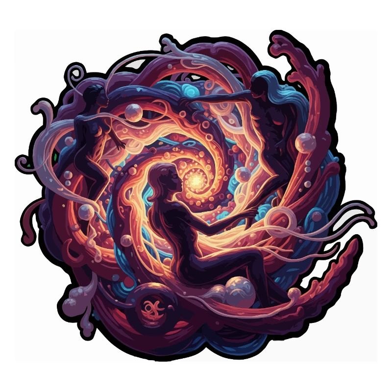 Dancing Cosmic Vortex