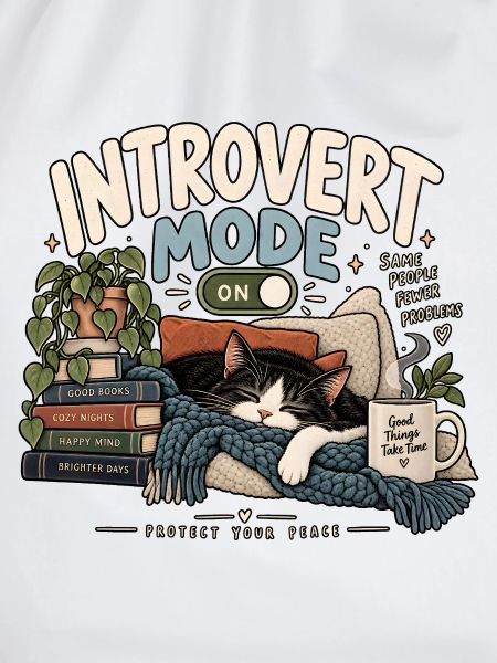 Introvert Mode Katze