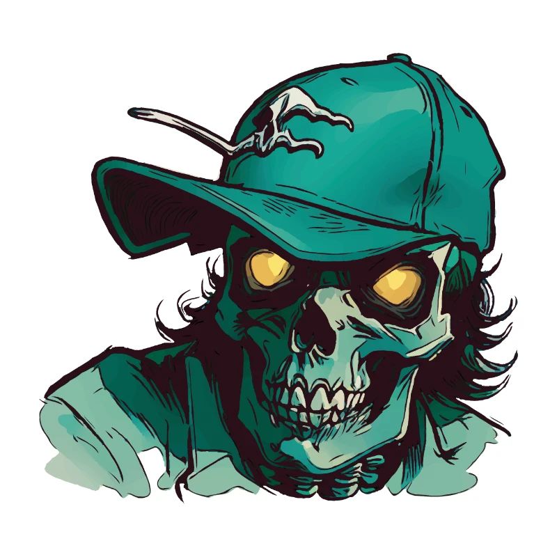Skull with Hat