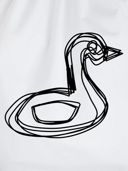 Schwan handgezeichnet