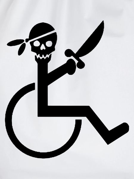 Wheelchair pirate #