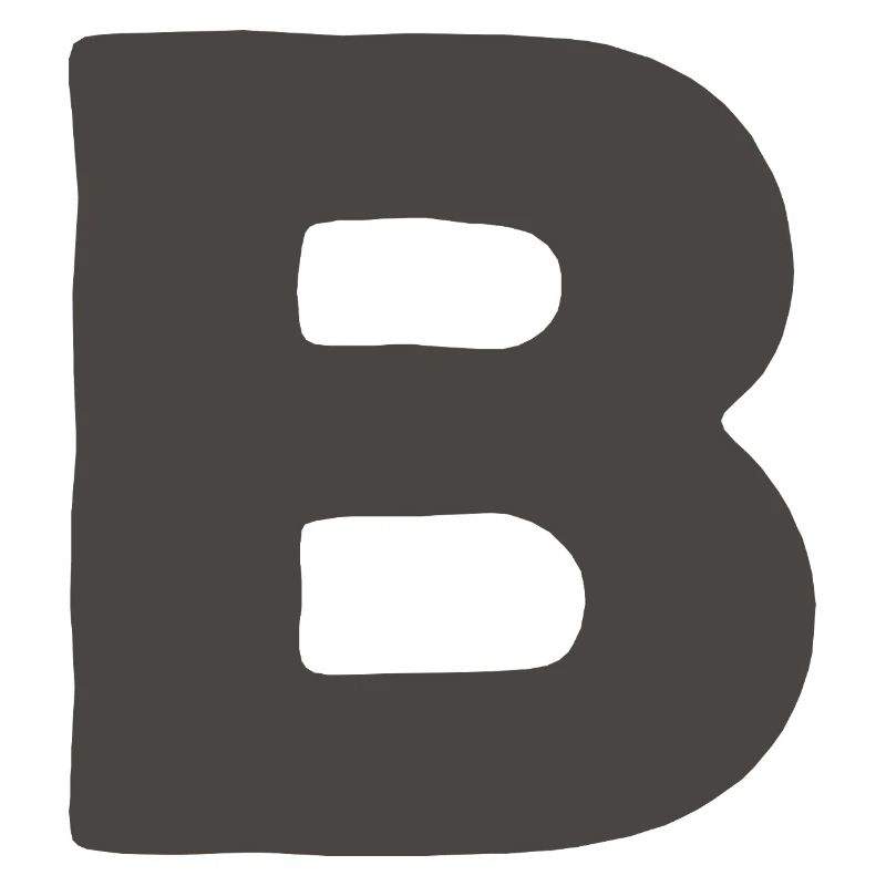 Minimal Letter A Bold Monogram Typographie