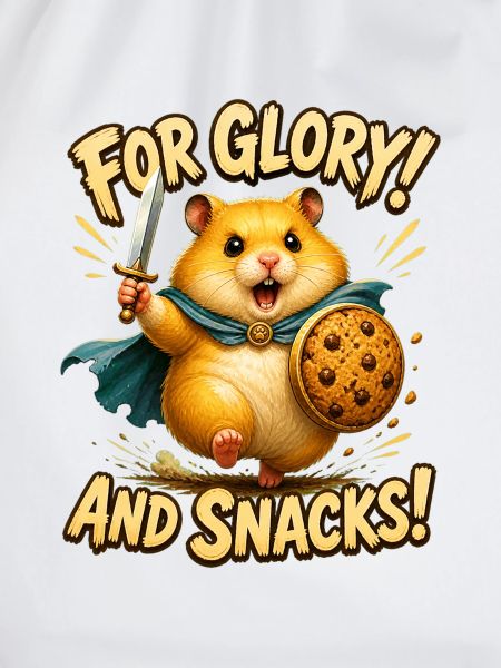 Hamster-Krieger für Ruhm und Snacks