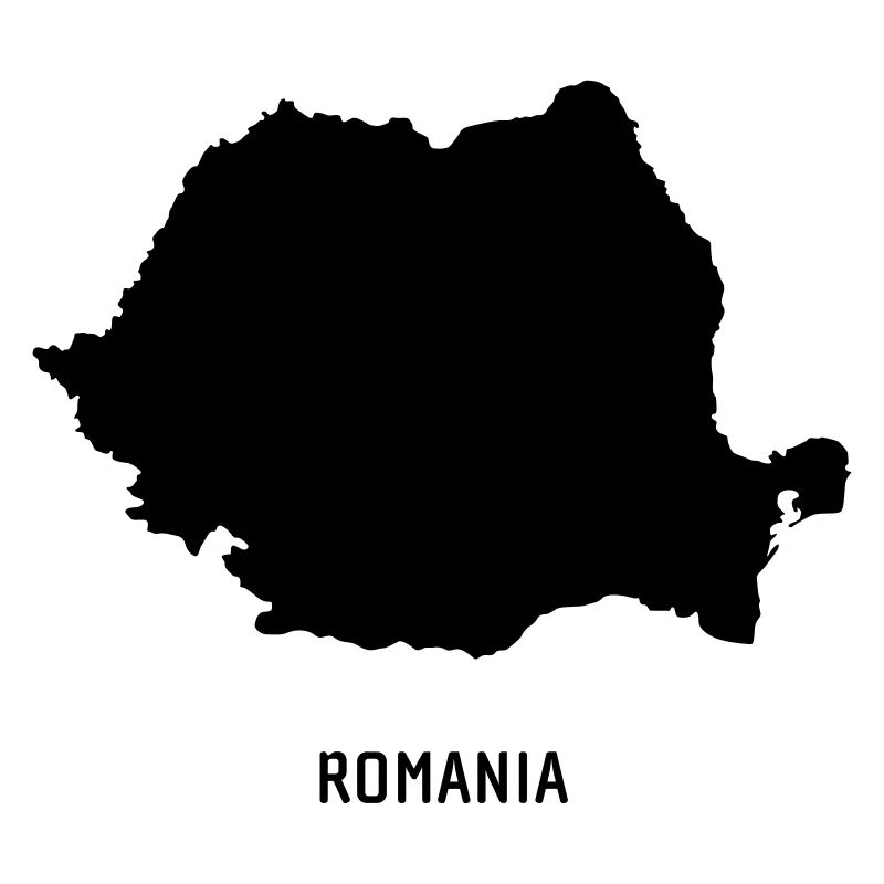 Romania - Map Map