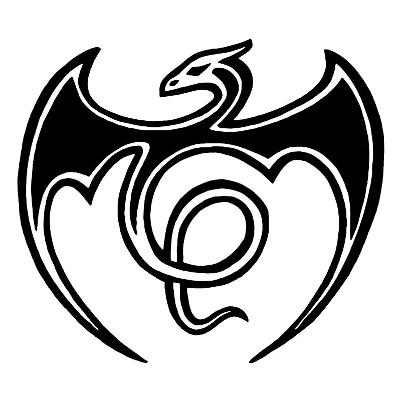 Flying Black Dragon