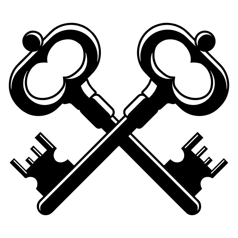 Keys crossed