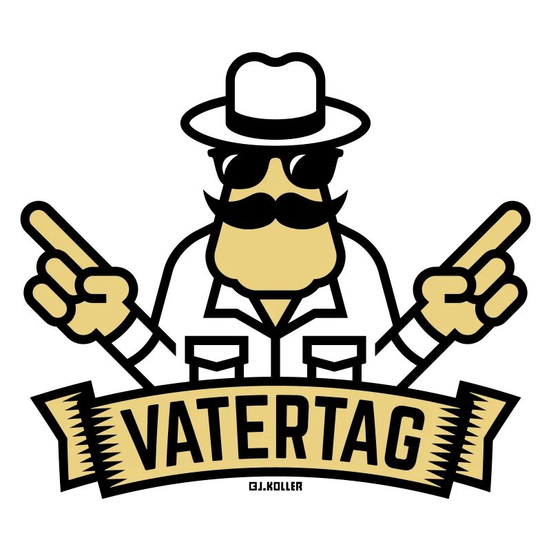 Vatertag Handzeichen (Männertag / Herrentag / 2C)