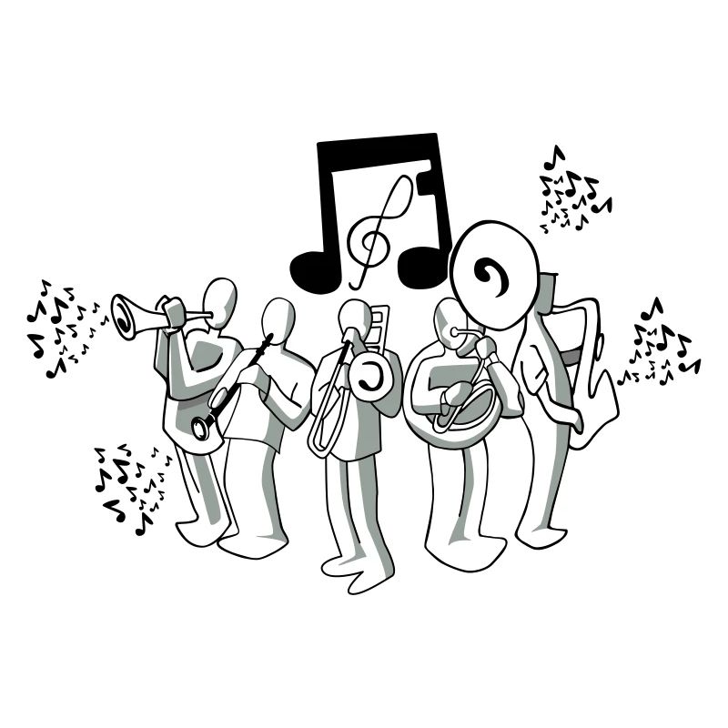 Banda, Straßenmusik oder Orchester