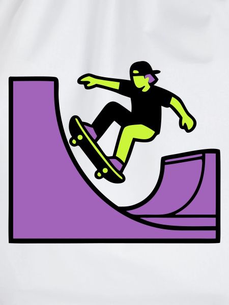 Skateboard Halfpipe Grafik