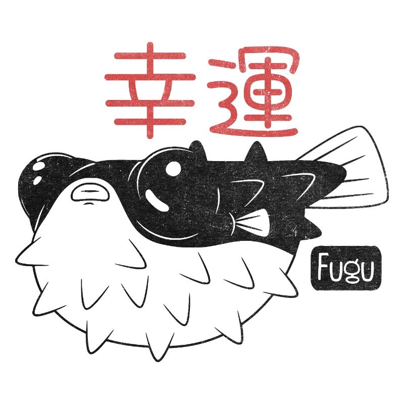 Fugu Fish - 'Good Luck'