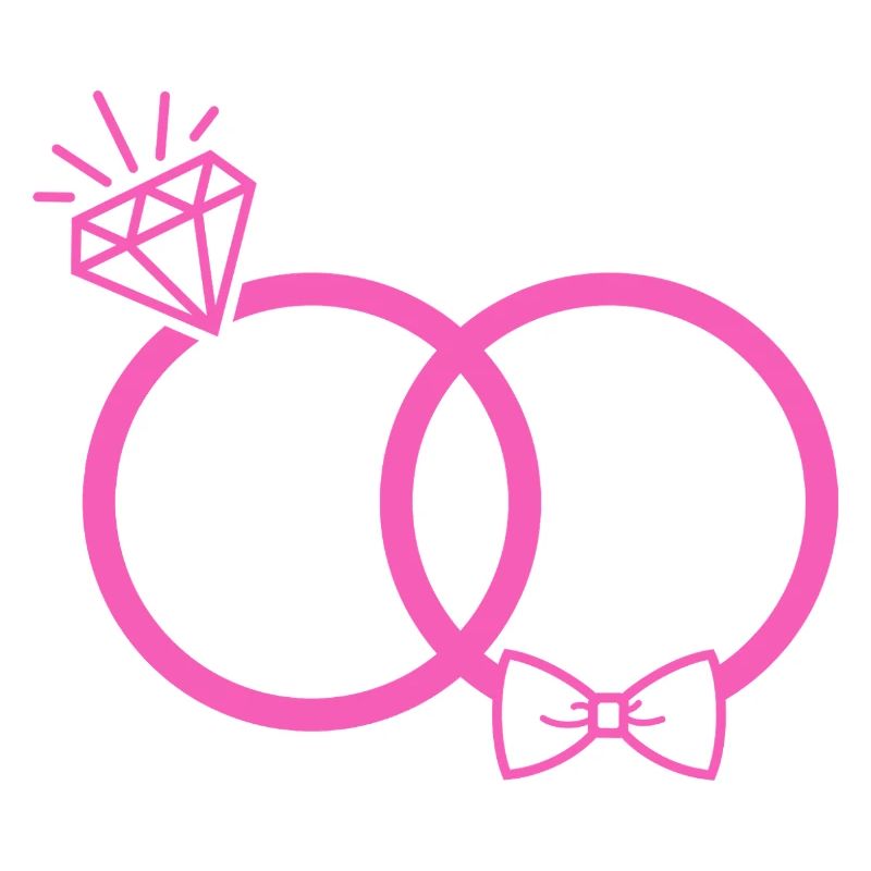 Eheringe pink