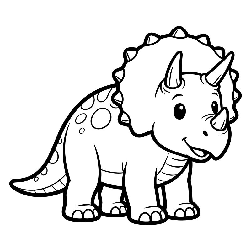 Bébé Tricératops