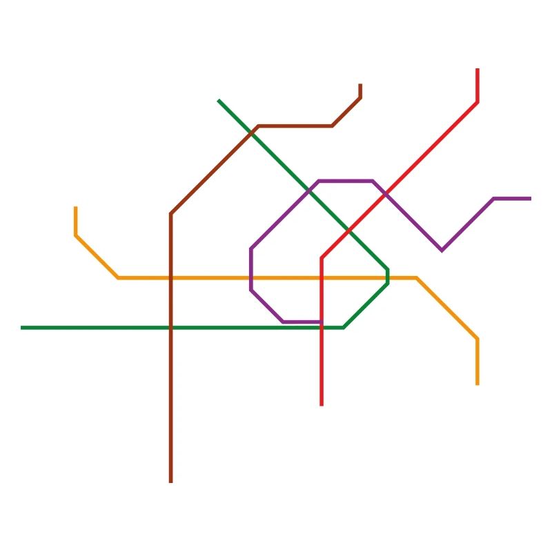 Viennese subway network