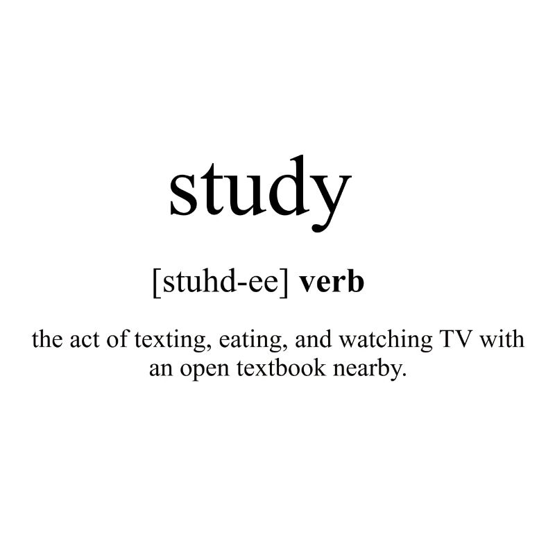 Study (studieren) Definition Dictionary