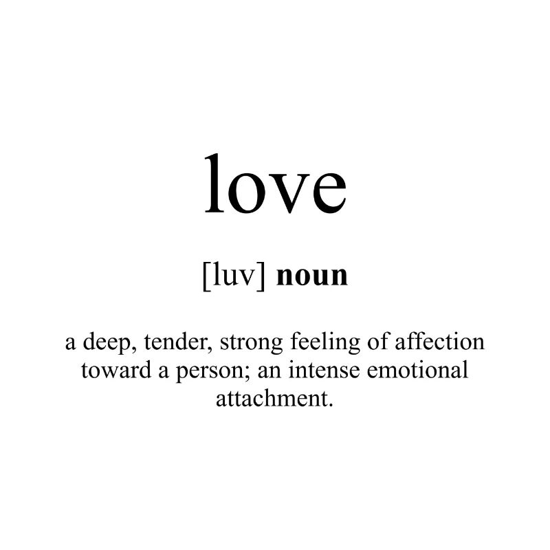 Love Definition Dictionary