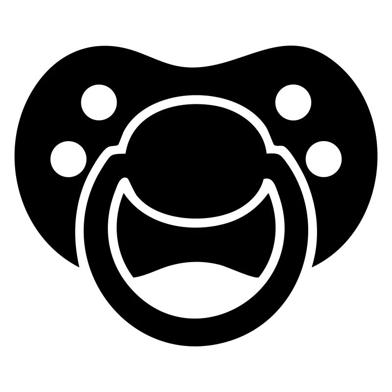 Pacifier Silhouette – Baby Design
