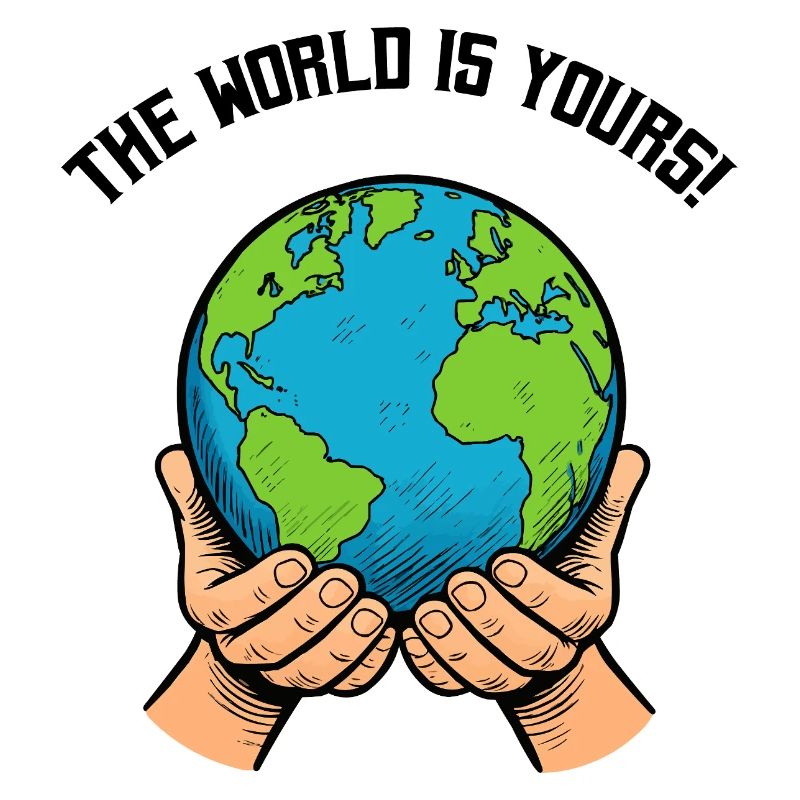 Hands Holding Earth – Global Responsibility