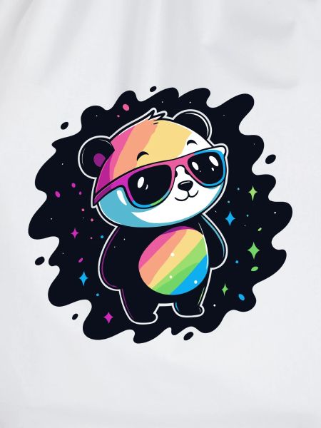 Panda Rainbow Galaxy Cool Glasses