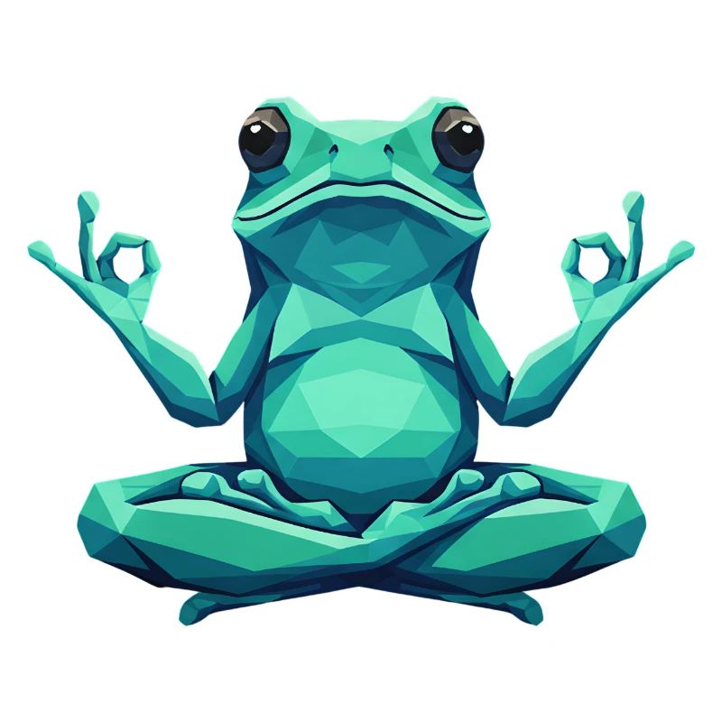 Yoga Frog Zen
