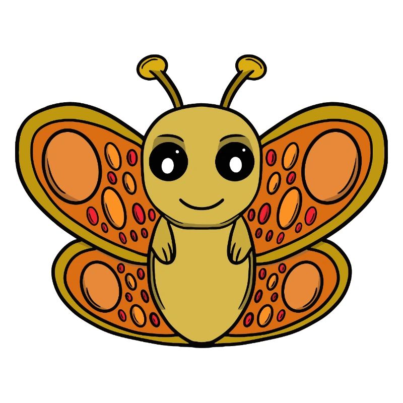 Sonnenchibi-Schmetterling