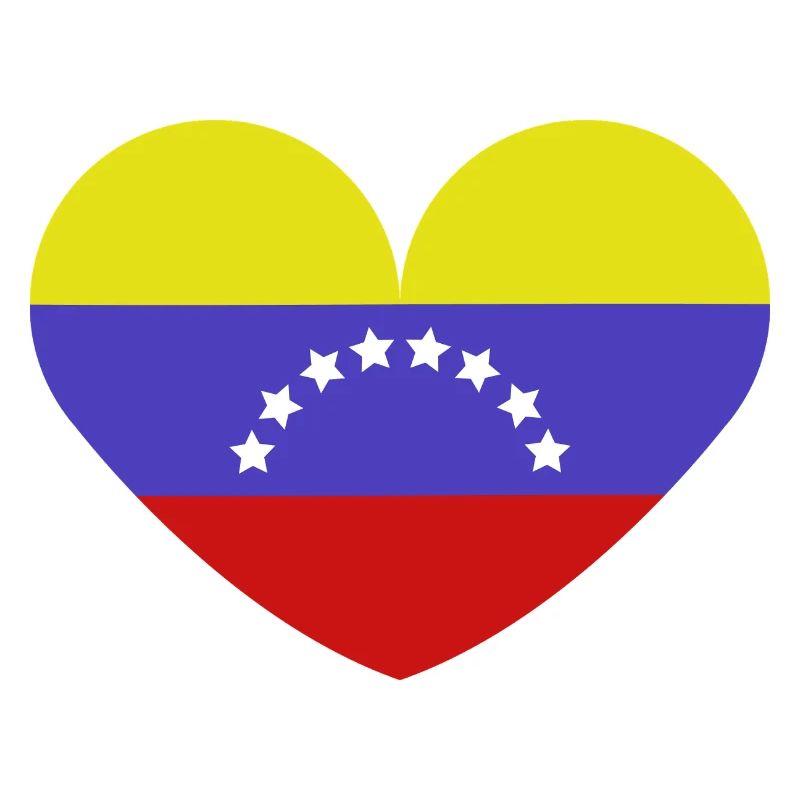 Venezuela heart flag