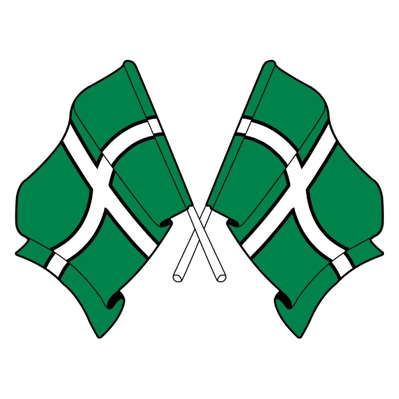 Devon Crossed Flags