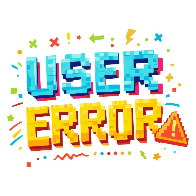 User Fehler Pixelkunst