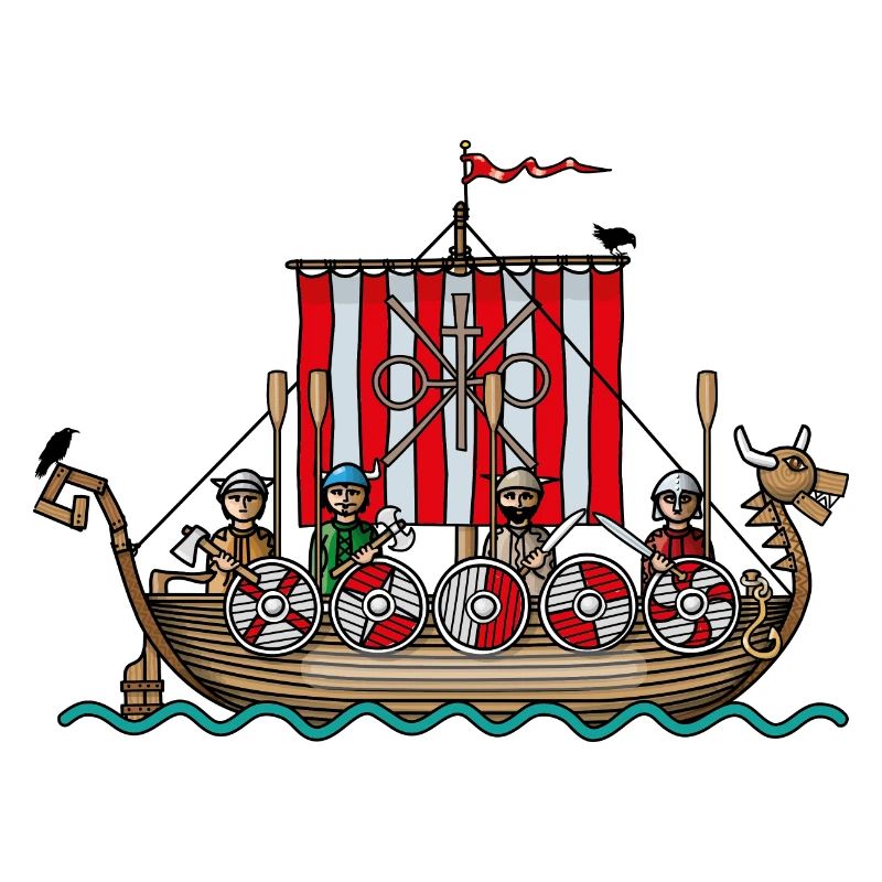 Vikings on the high seas