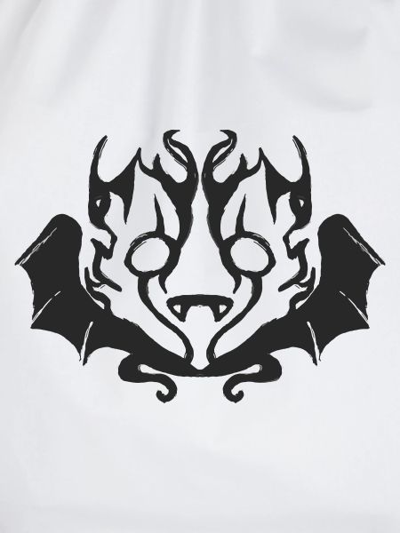 Dunkle Fledermausmaske