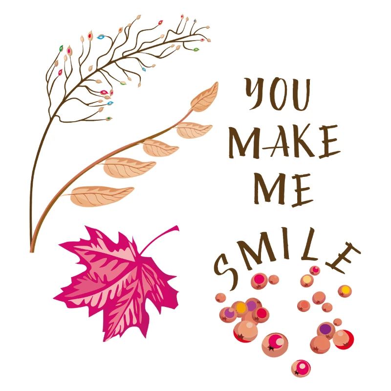 Du bringst mich zum Lächeln