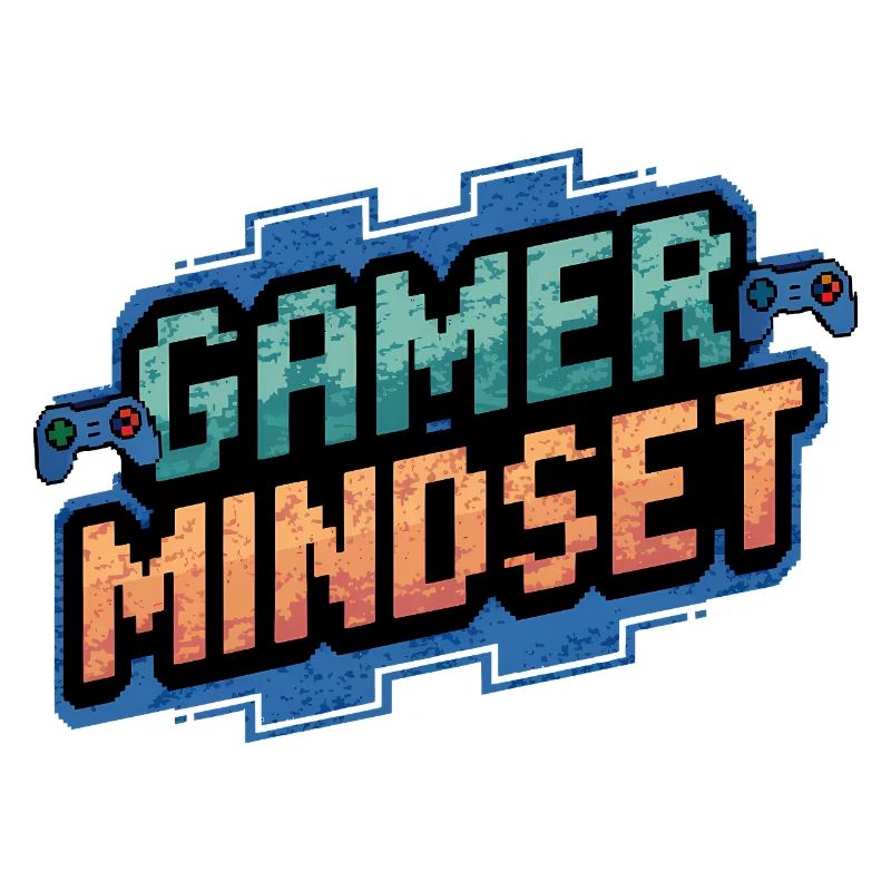 Pixelated Gamer Minset Design
