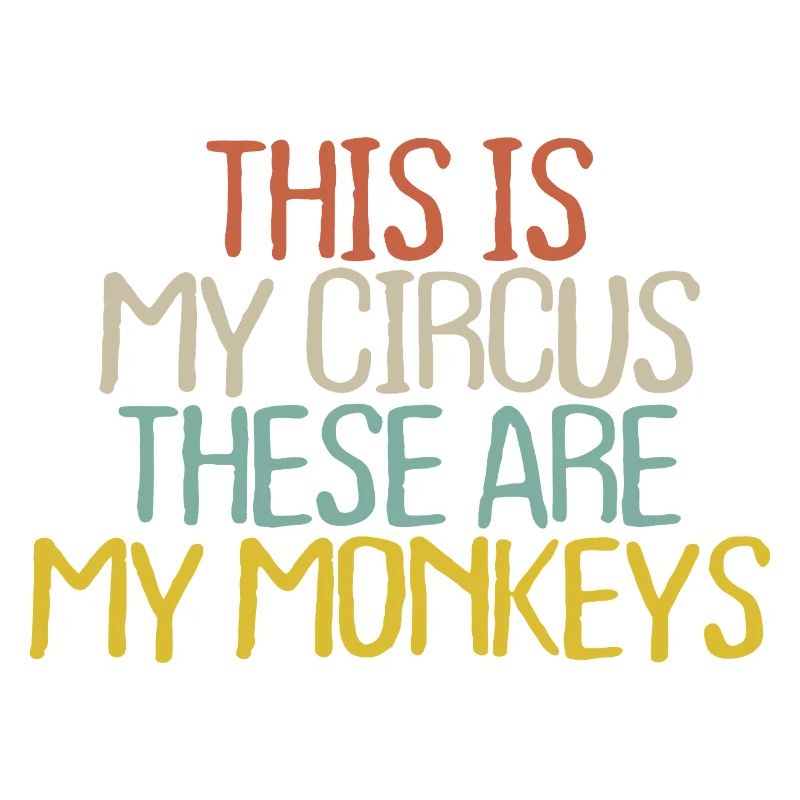 Circus Monkeys Typography