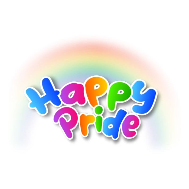 Happy Pride Rainbow Tippfehler