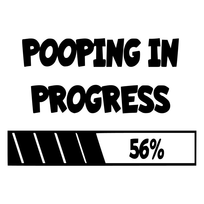 Poop in the making, progress *