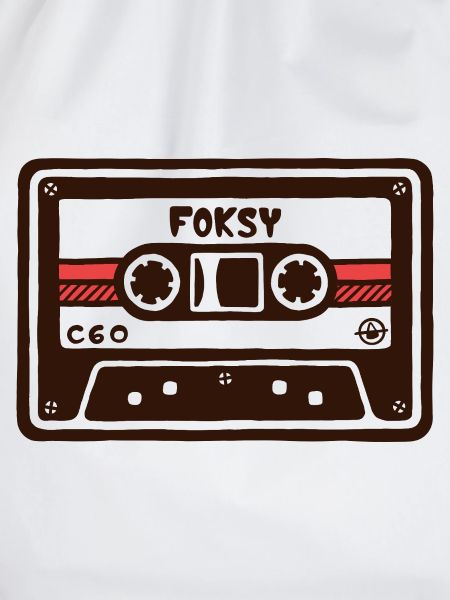 Retro C60 Kassetten-Comic-Kunst