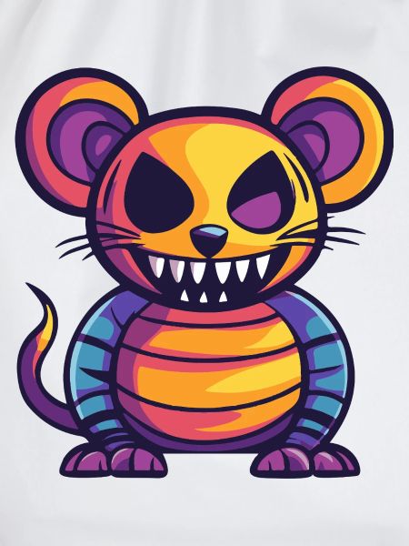 Mouse Halloween Comic Zombie