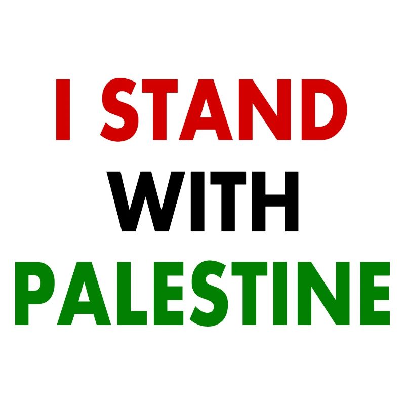 I stand with palestine