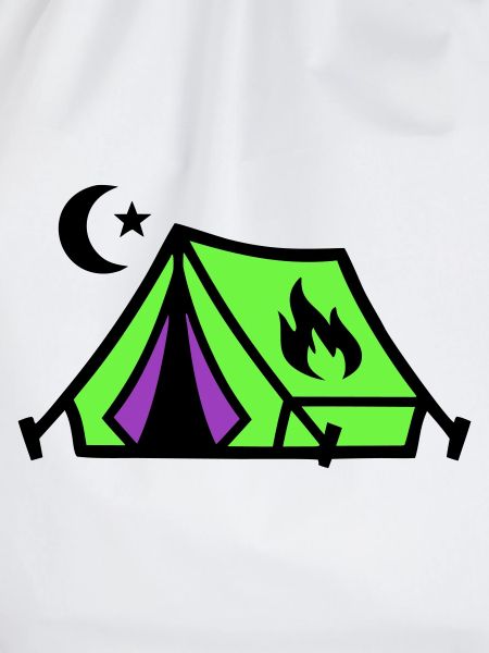 Tent Campfire Festival Icon