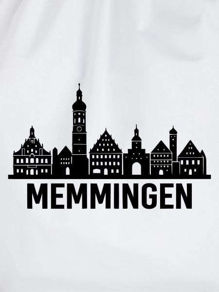 Memmingen Skyline Silhouette