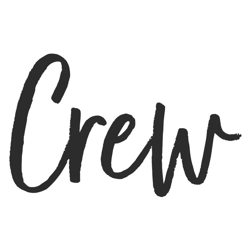 Crew Handlettering Design