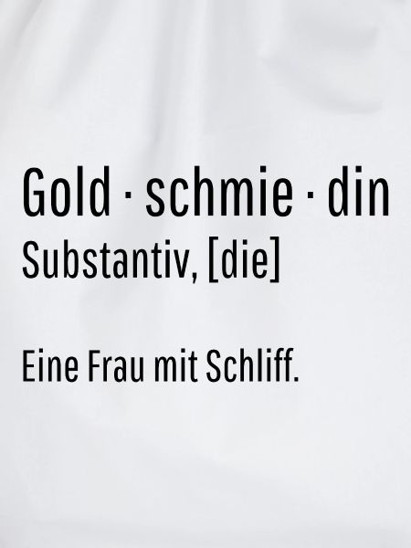 Goldschmiedin Substantiv Definition Geschenk