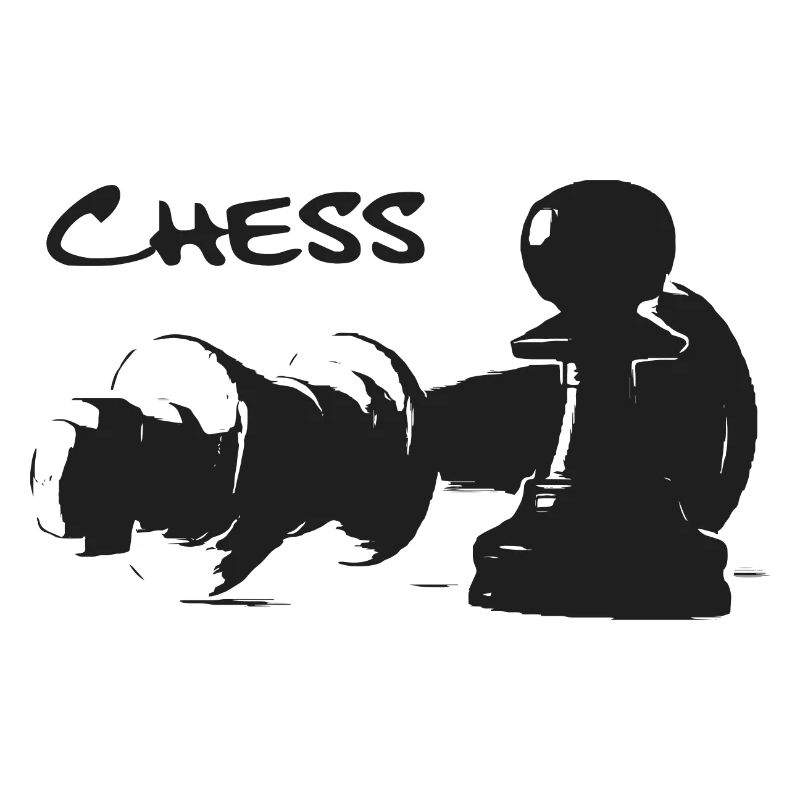 Chess Pawn and King