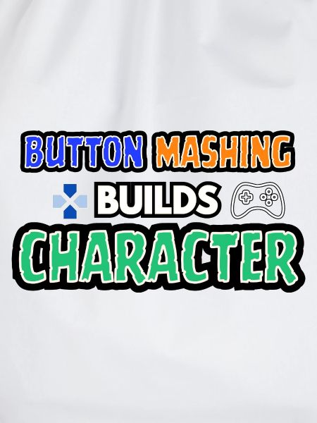 Button-Mashing baut einen Charakter auf